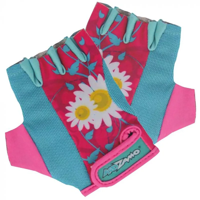 Kidzamo Daisy Blue Cycling Mitts