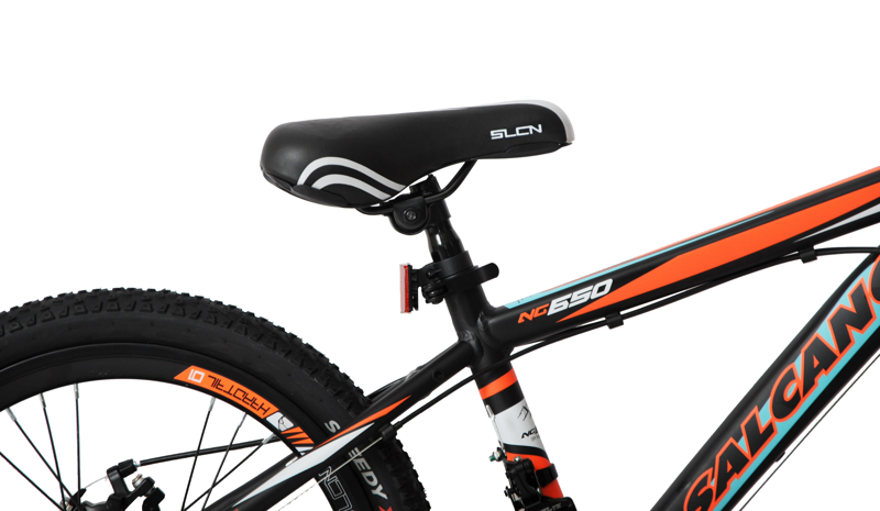 Salcano NG650 20 Inch Kids Bike Black Orange -7