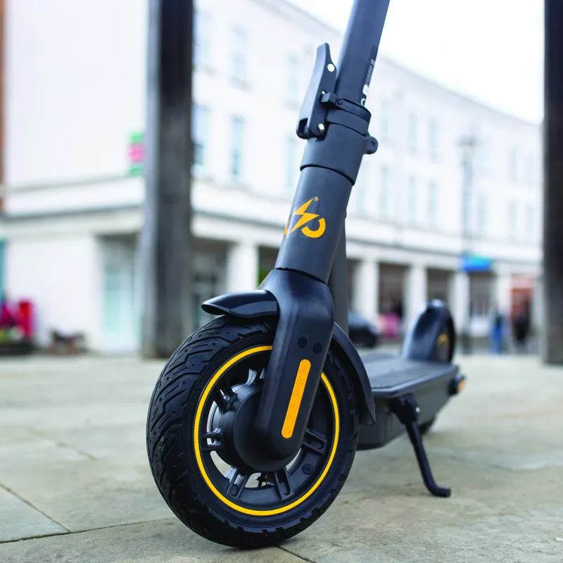 Ampere Go Electric Scooter Grey and Gold 10AH-4