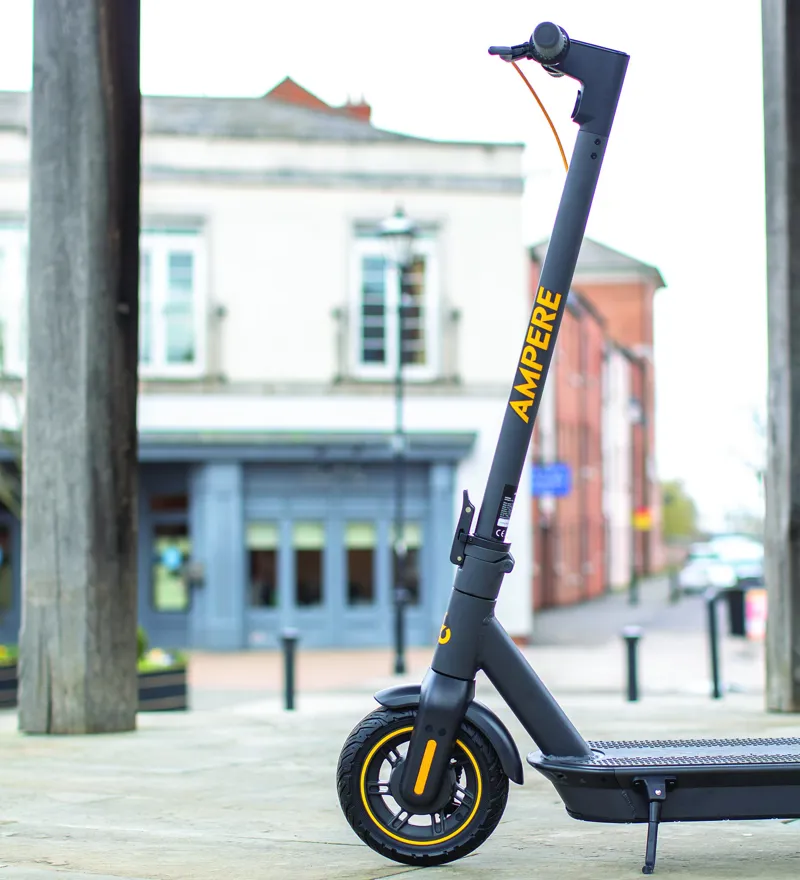 Ampere Go Electric Scooter Grey and Gold 10AH-3