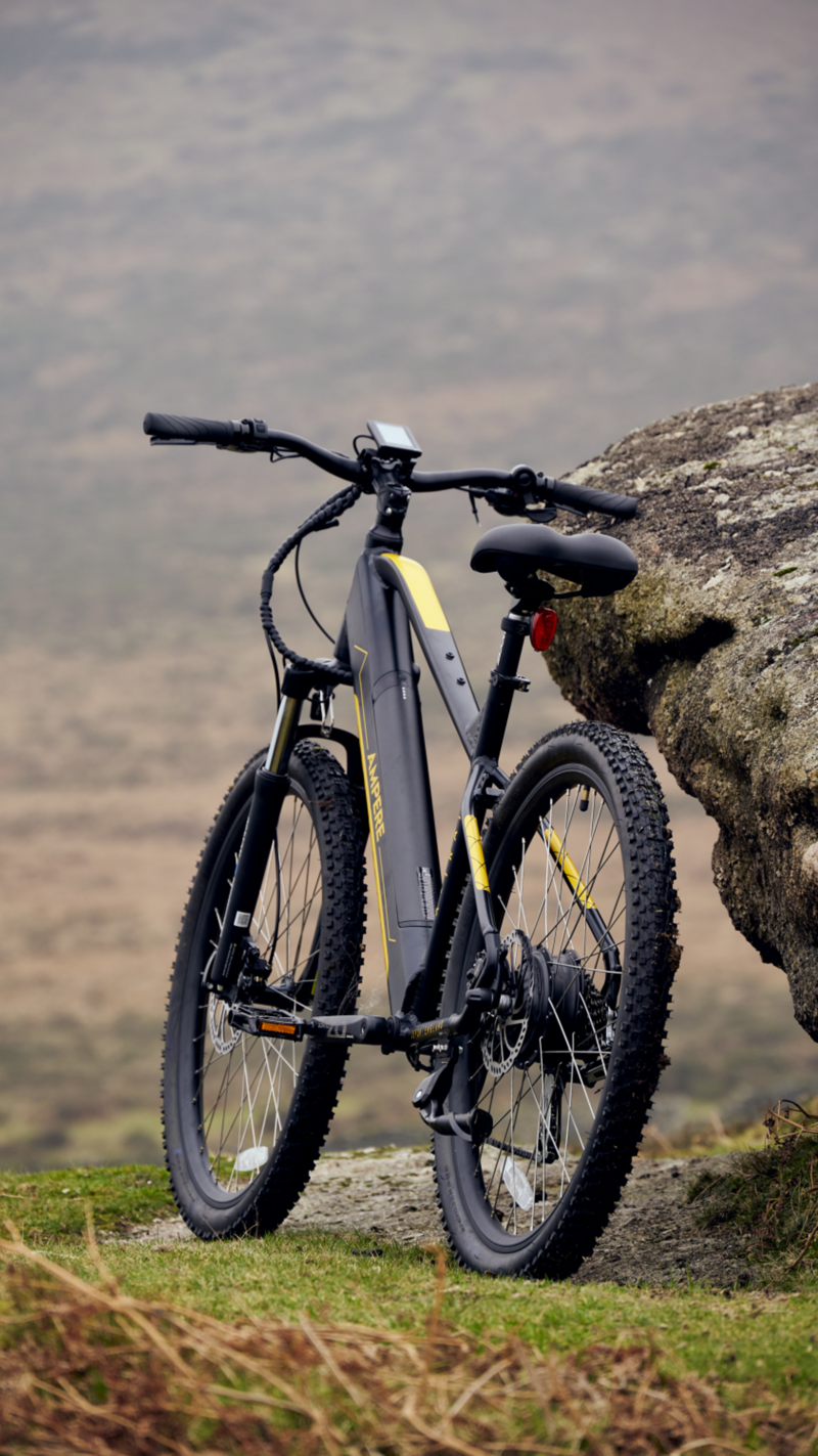 Ampere X-Trail 27.5 Inch Wheel Electric Bike Black-9