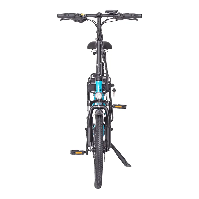 Ampere Alter 20 Inch Low Step Folding Electric Bike Blue 10Ah-6