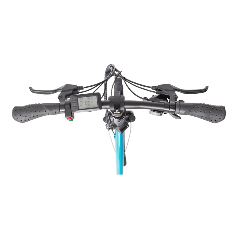 Ampere Alter 20 Inch Low Step Folding Electric Bike Blue 10Ah-12