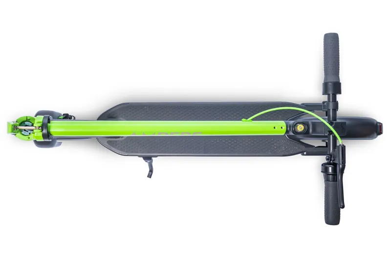 Ampere GO 350W Electric Scooter Grey and Green-1