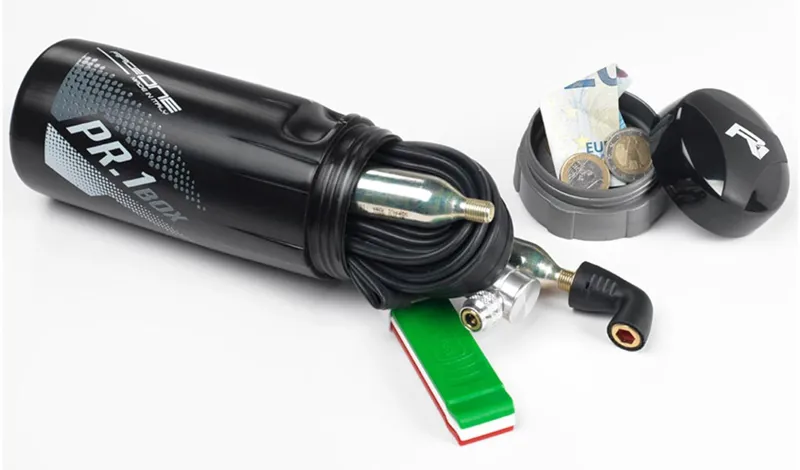 RaceOne PR.1 Toolbox Bottle 600ml Black Orange-1