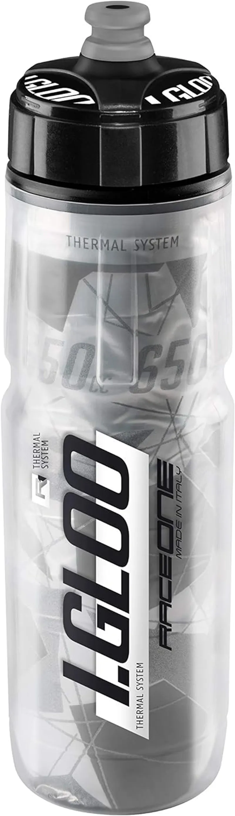 RaceOne R1 Igloo Thermal Water Bottle White