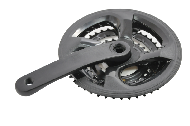 Triple Crankset 28/38/48 x 170mm Black-5