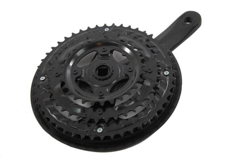 Triple Crankset 28/38/48 x 170mm Black-2