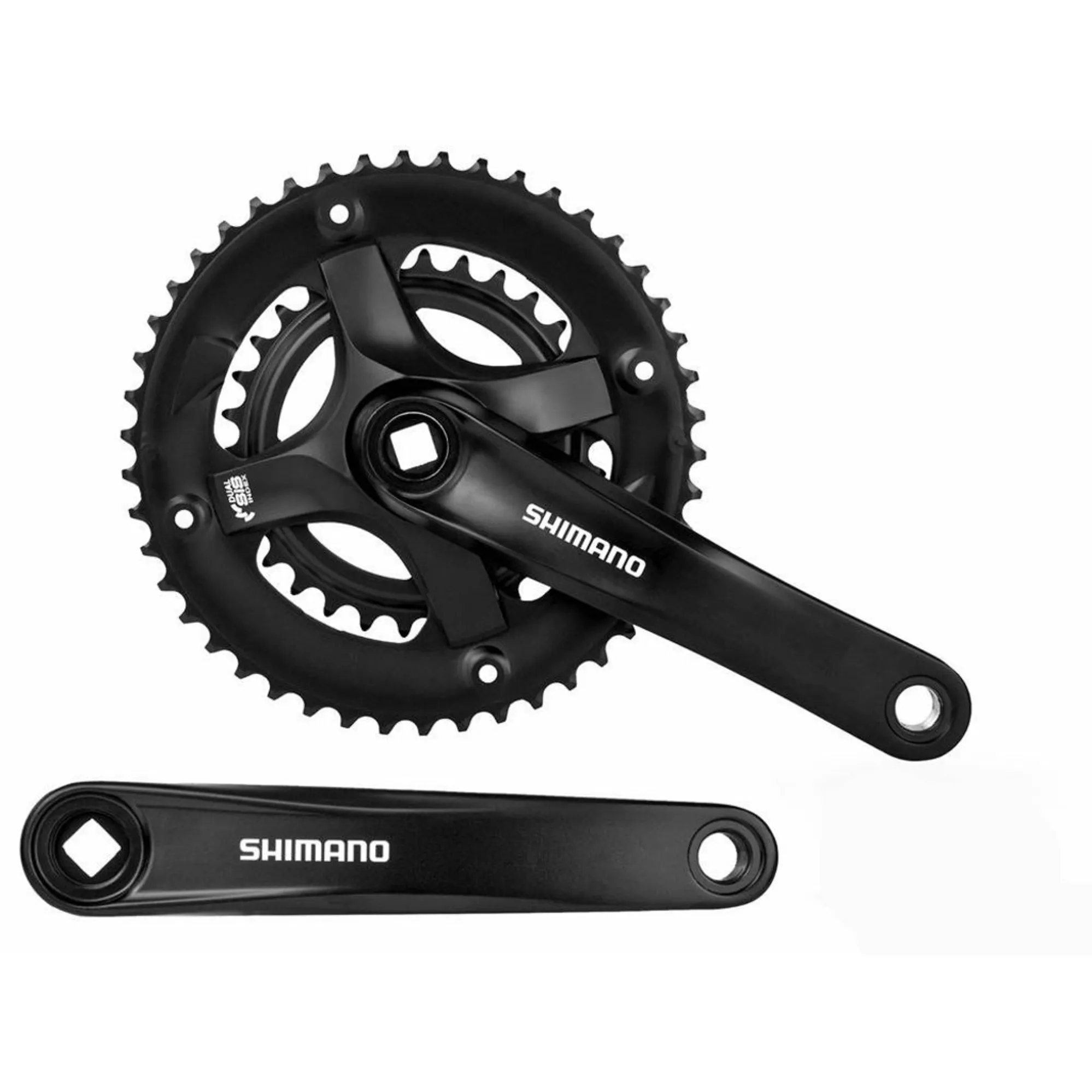 Bike Crankset Speed Crank Shimano FC-TY501-2 7/8 Speed Crankset 170mm