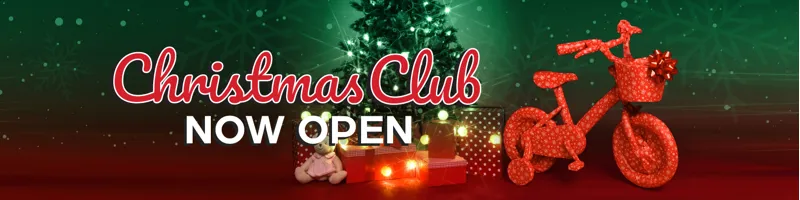 Cycle King Christmas Savings Club promotion banner