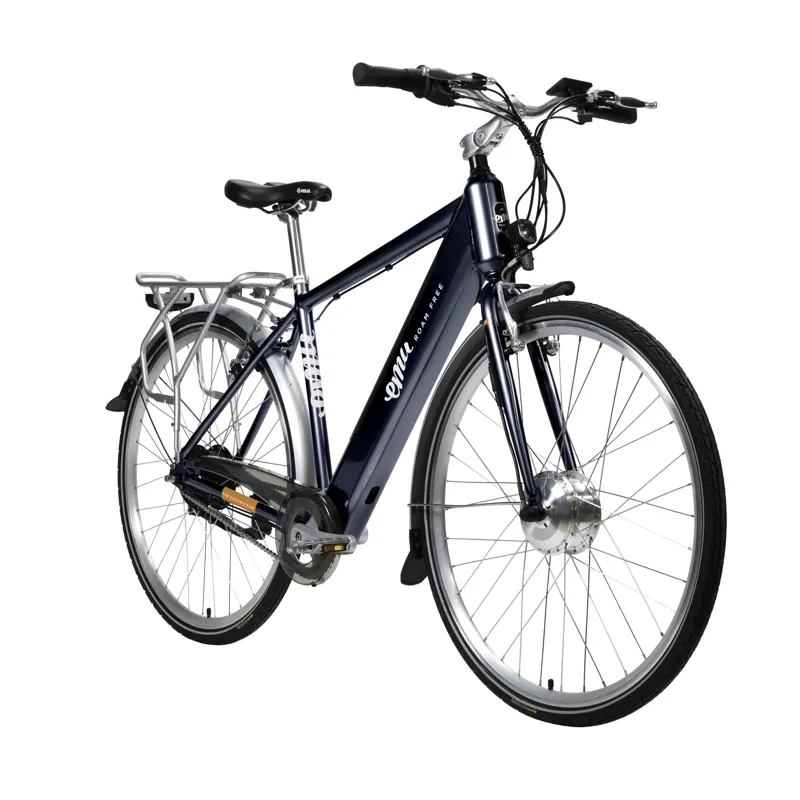 EMU Classic Crossbar 700c Wheel Electric Bike Navy Blue E-Bike 14.5Ah-1