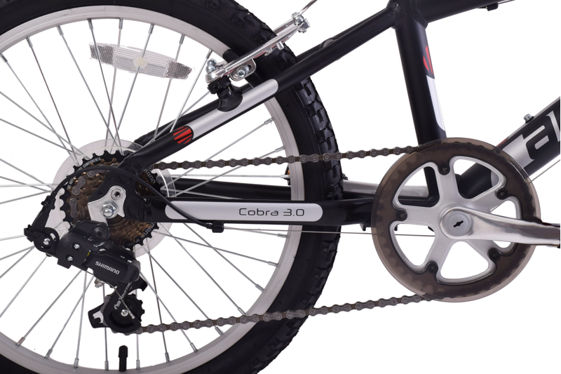  Ammaco Cobra 3.0 Alloy 20 Inch Wheel Kids Bike Black-4