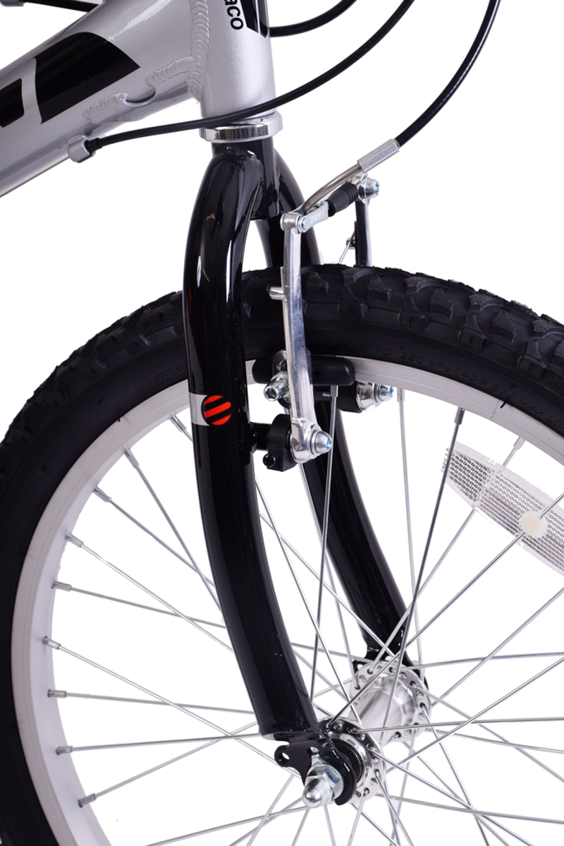  Ammaco Cobra 3.0 Alloy 20 Inch Wheel Kids Bike Silver-3