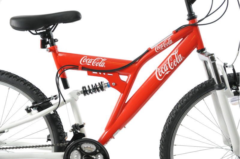 Coca Cola Mountain Bike 26 Inch Wheel Red-1