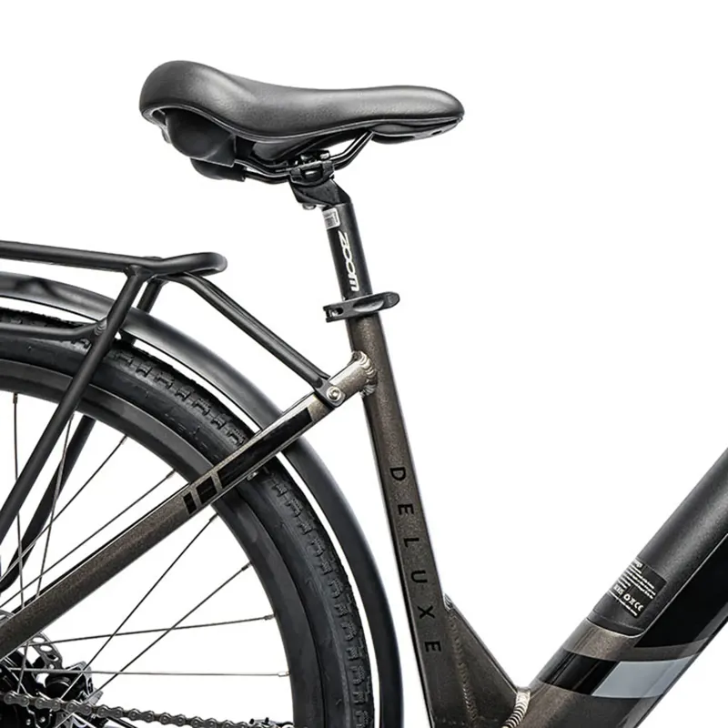 Ampere Deluxe Step Through 700c Wheel Electric Bike Grey 10Ah-7