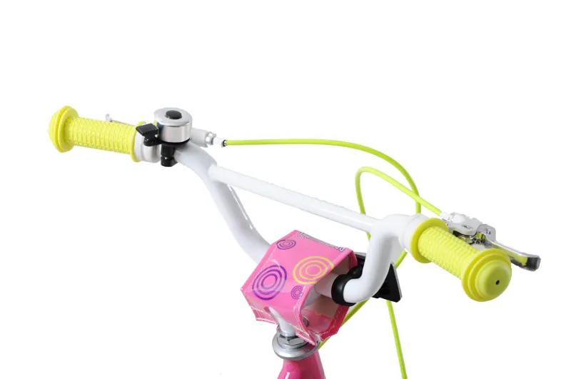 Professional Dottie 16 Inch Wheel Kids Bike Pink and Yellow-3