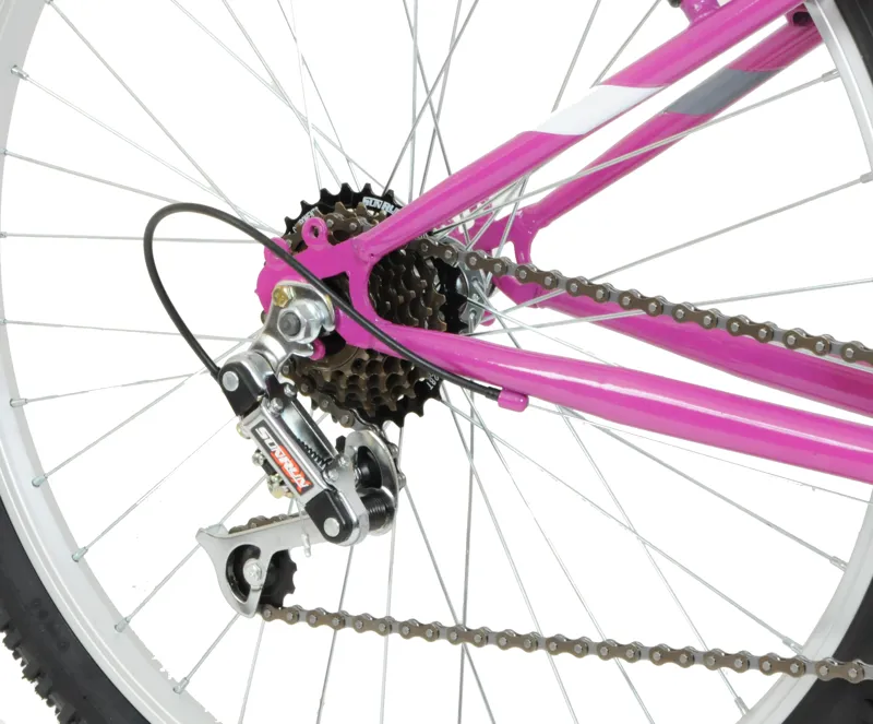 Salcano Excel 24 Inch Wheel Kids Mountain Bike Pink-2