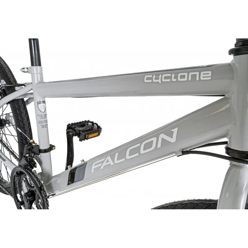 Falcon Cyclone 24 Inch Wheel Kids Bike Silver-5