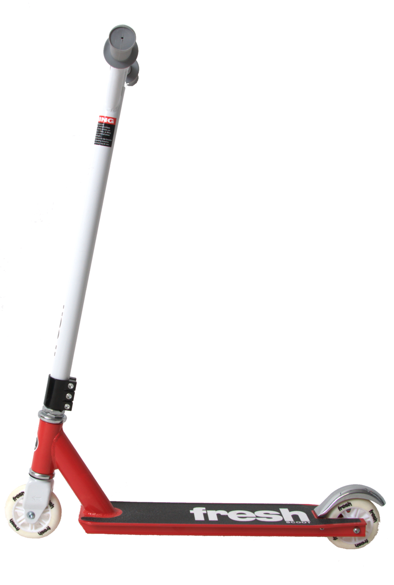 FreshPark Stunt Scooter Alloy Deck Red-1
