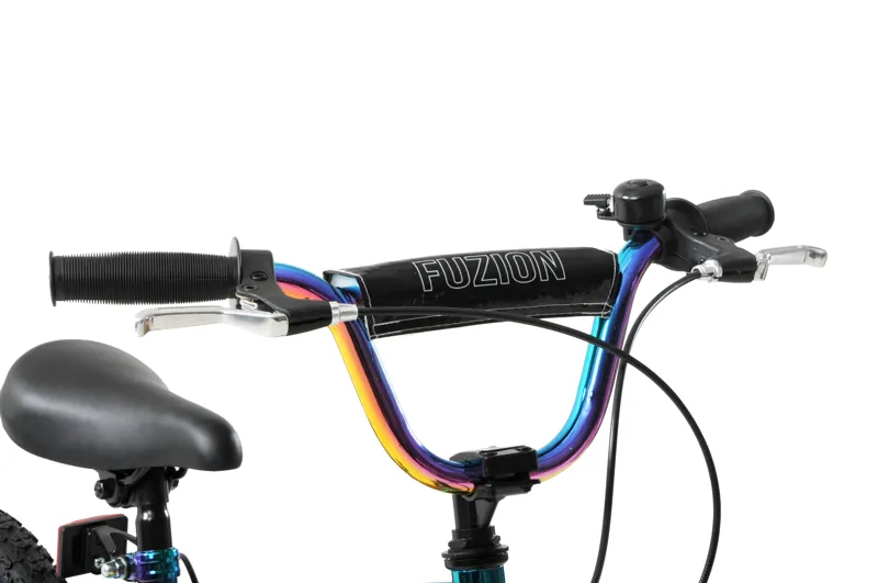 Ammaco Fuzion 16 Inch Wheel Kids BMX Rainbow-2