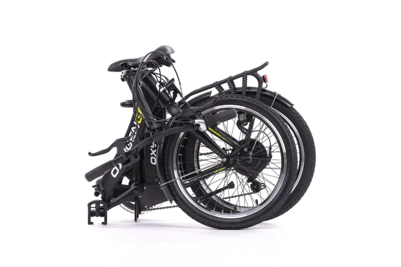Oxygen GO 20 Inch Electric Folding Bike Black-2