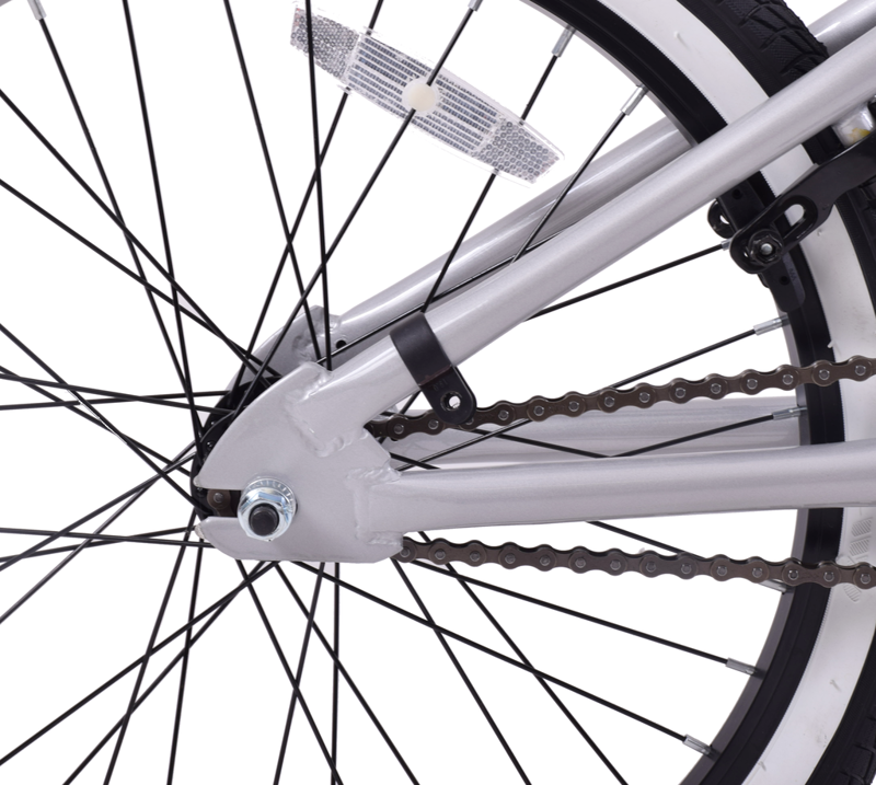 Ammaco Grime 20 Inch Wheel BMX Bike Silver-7