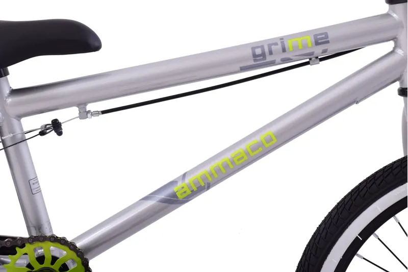 Ammaco Grime 20 Inch Wheel BMX Bike Silver-5