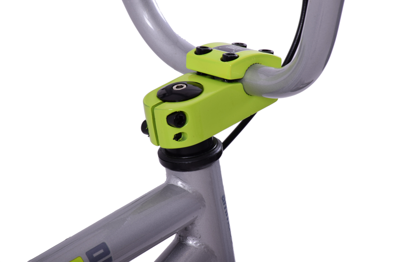 Ammaco Grime 20 Inch Wheel BMX Bike Silver-1