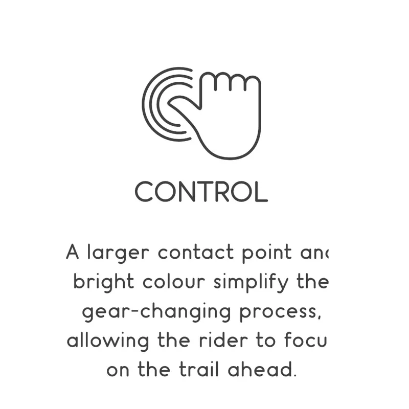 Sure Shift S3 Lever Extender Orange - Frog Bikes-4