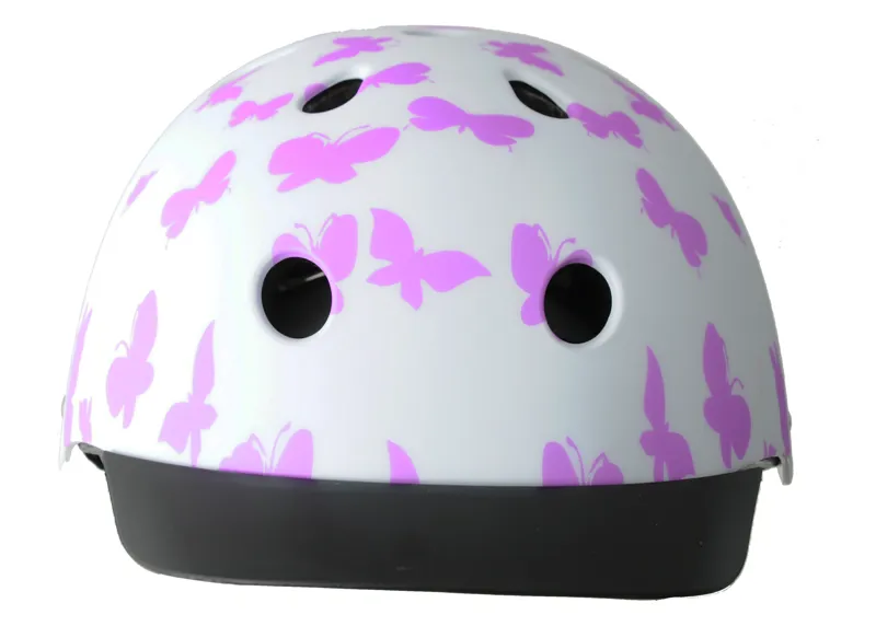 Ammaco ABS Butterfly Helmet White/Pink 53-55cm-2