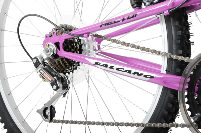 Salcano Hector 24 inch Wheel Kids Mountain Bike Purple-1