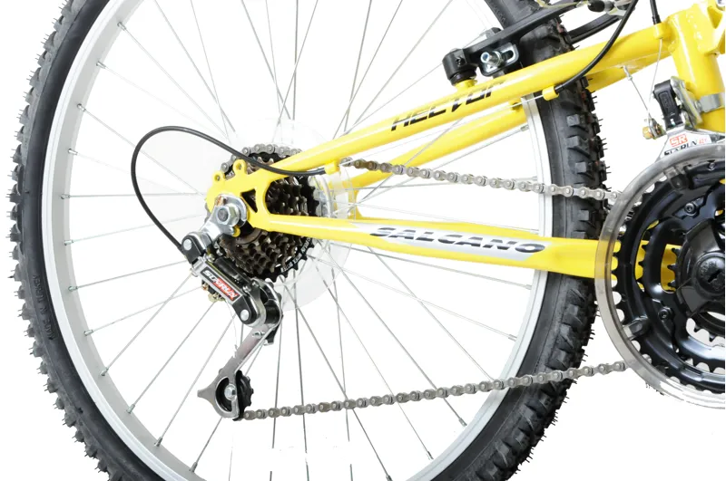 Salcano Hector 24 inch Wheel Kids Mountain Bike Yellow-1