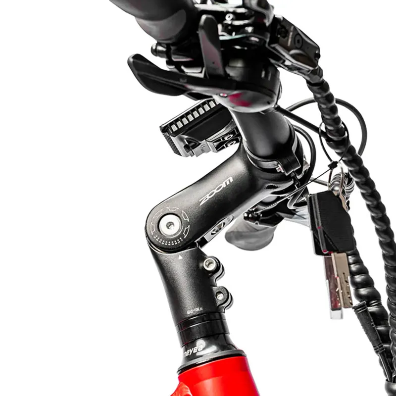 Ampere Hilux 700c Wheel Electric Bike Grey and Red 10Ah-10