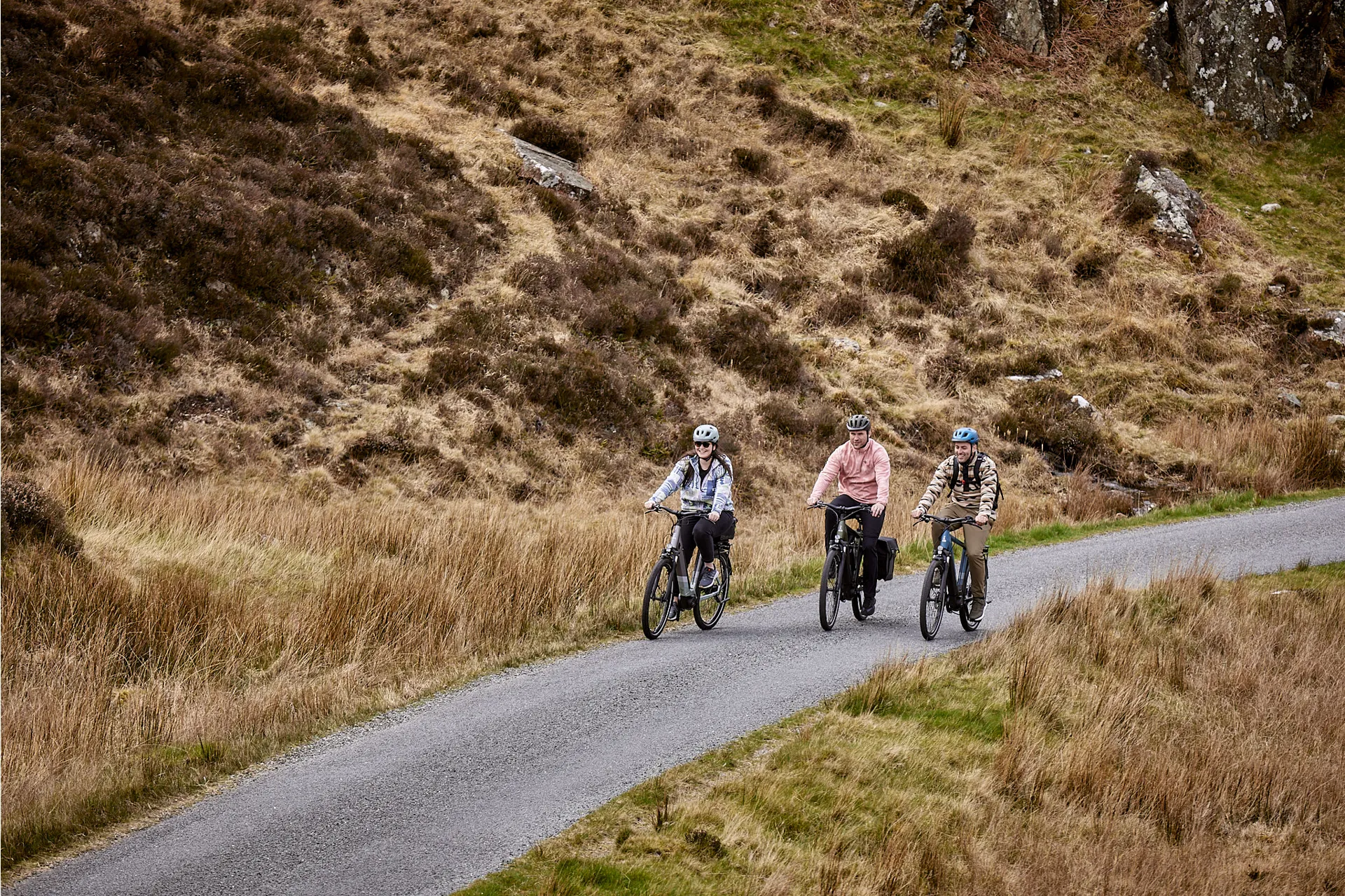 Bikepacking adventure background