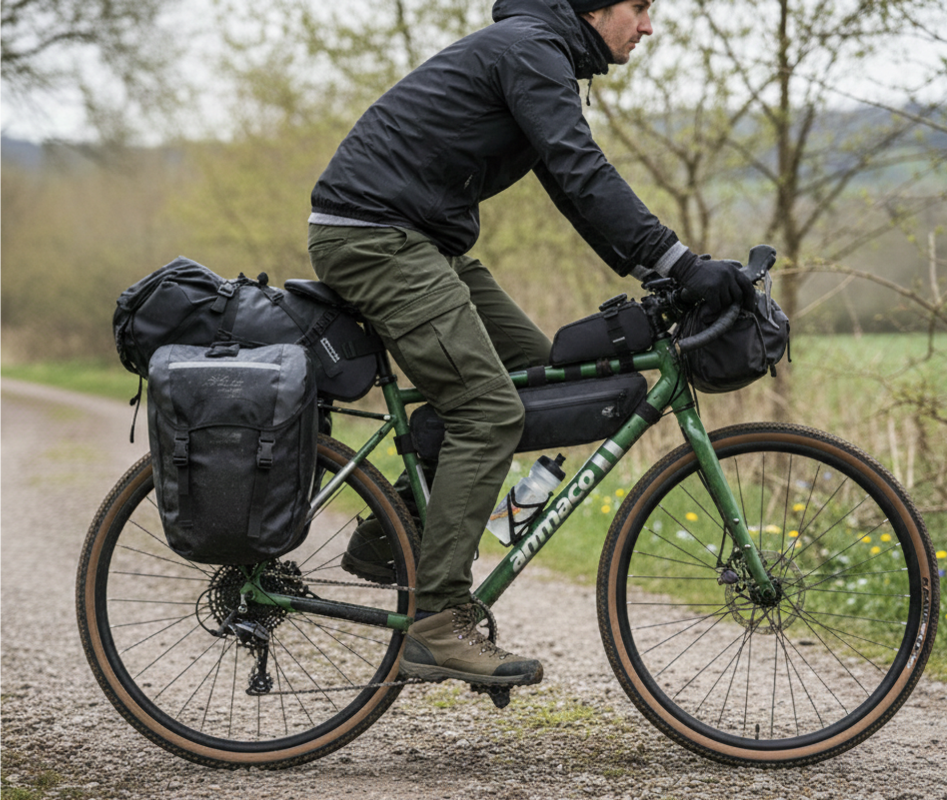 Ammaco Mineral bikepacking setup