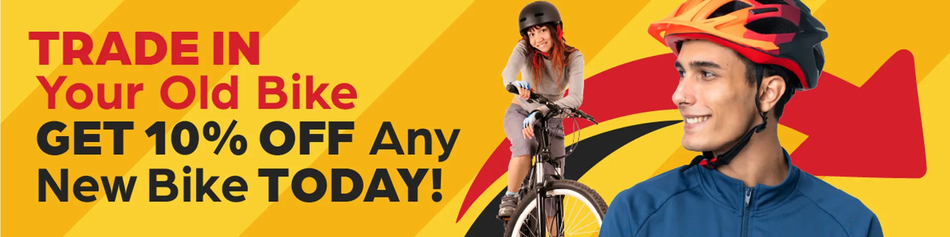 Cycle King Trade In promotion banner