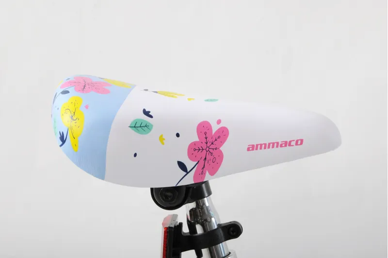 Ammaco Orchid 16 inch Wheel Kids Bike Blue and White-2