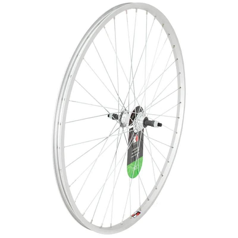 KX 700c City Rear Screw On Wheel Silver