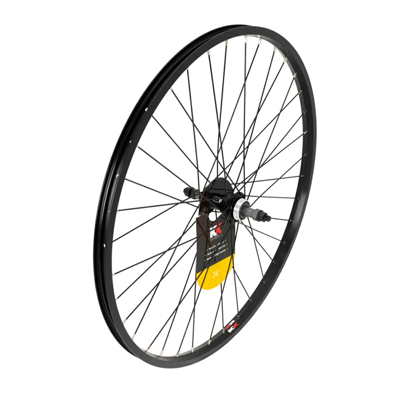 KX 26 Inch Rear Wheel Screw On Black