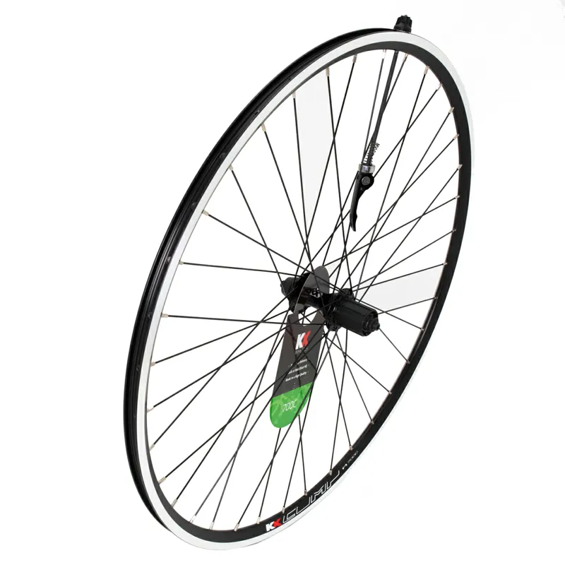 KX 700c Rear Wheel Road Cassette V-Brake Black