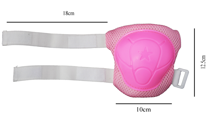 Pink Knee Elbow Protective Pads-3