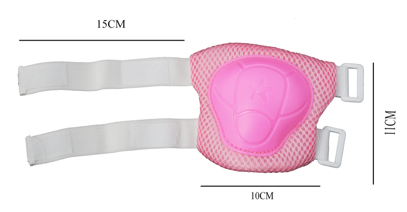 Pink Knee Elbow Protective Pads-2