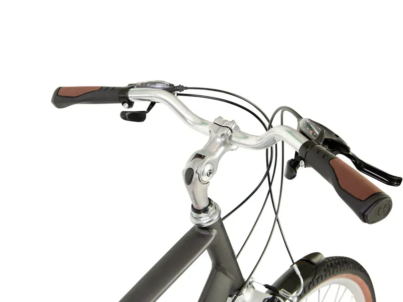 Raleigh Pioneer Trail Crossbar 27.5 Hybrid Bike Grey / Green-2