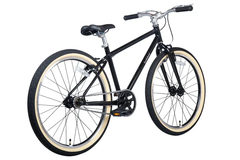 Bobbin Shadowplay 24 Inch Wheel Junior City Fixie Bike Black-2