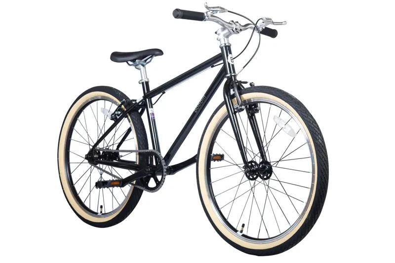 Bobbin Shadowplay 24 Inch Wheel Junior City Fixie Bike Black