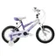 Ammaco Misty Girls 14 Wheel Kids Bike White and Purple