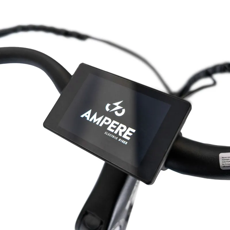 Ampere Hilux 700c Wheel Electric Bike Silver 14Ah-4