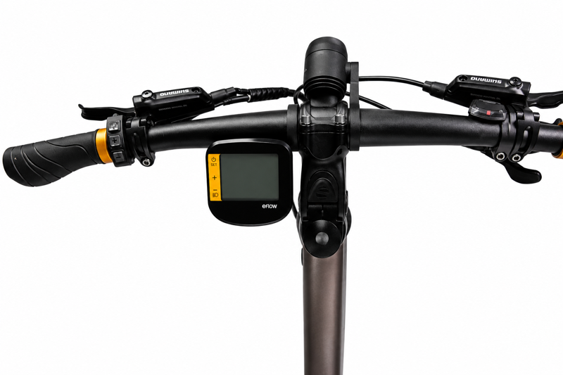 E-Flow City Pro CR-2 Electric Hybrid Bike Grey 10.4Ah Battery 700c Wheels-8
