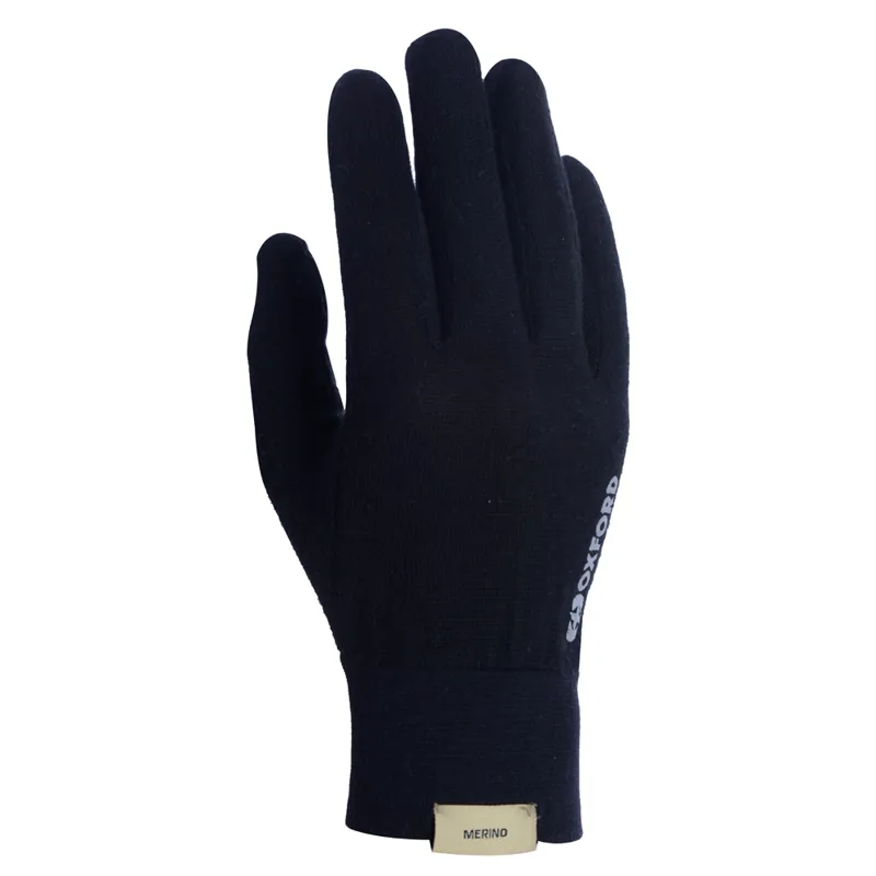 Oxford Deluxe Gloves Merino Black