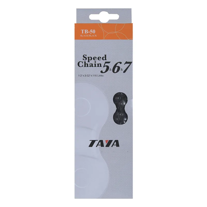 Taya TB-50 116L 5/6/7 Speed Chain Black-1